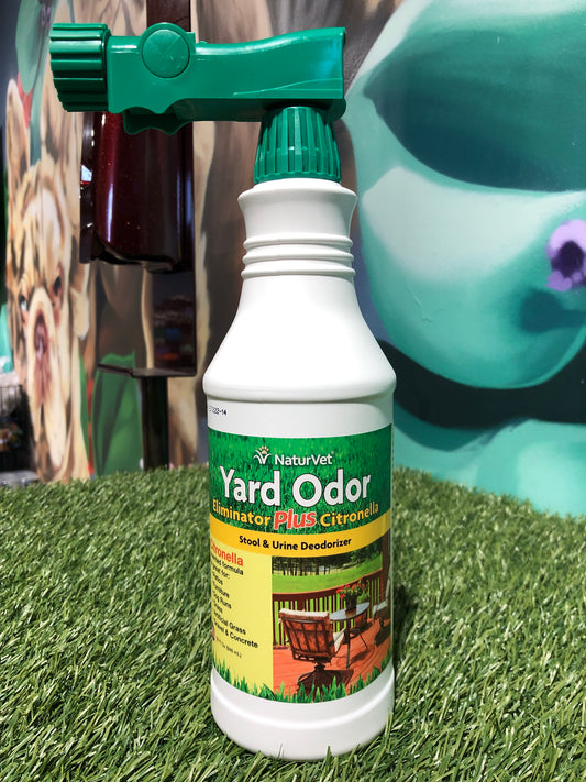 Naturvet Yard Odor Eliminator Plus W/sprayer 31.6oz