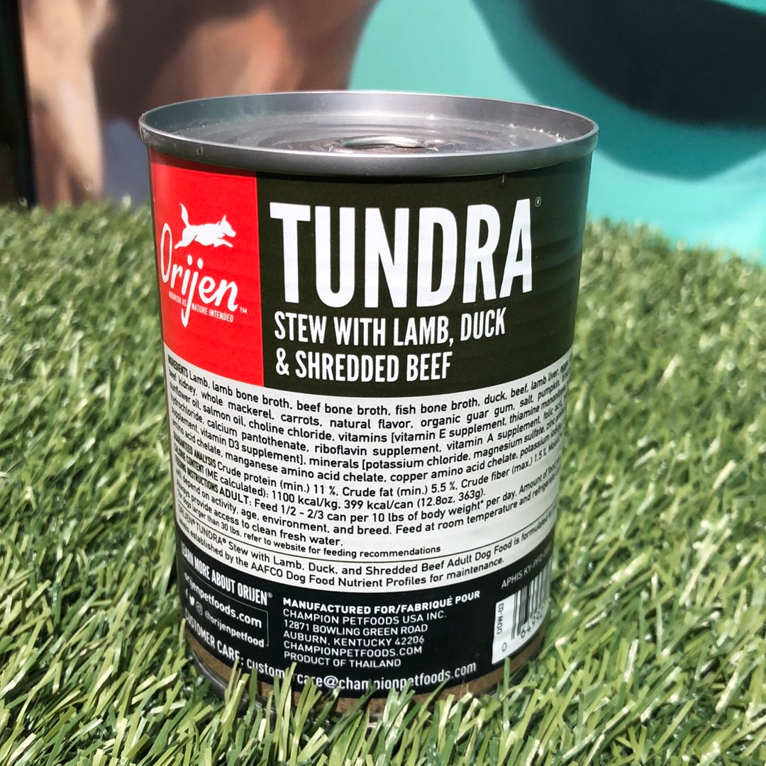 Orijen Dog Tundra Can Food Ea 12.8oz