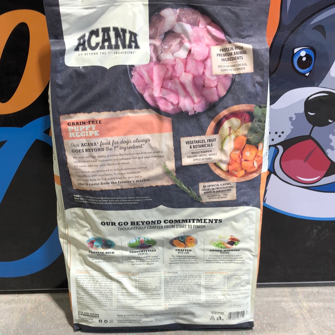 Acana Puppy Recipe Dog Food 25lb