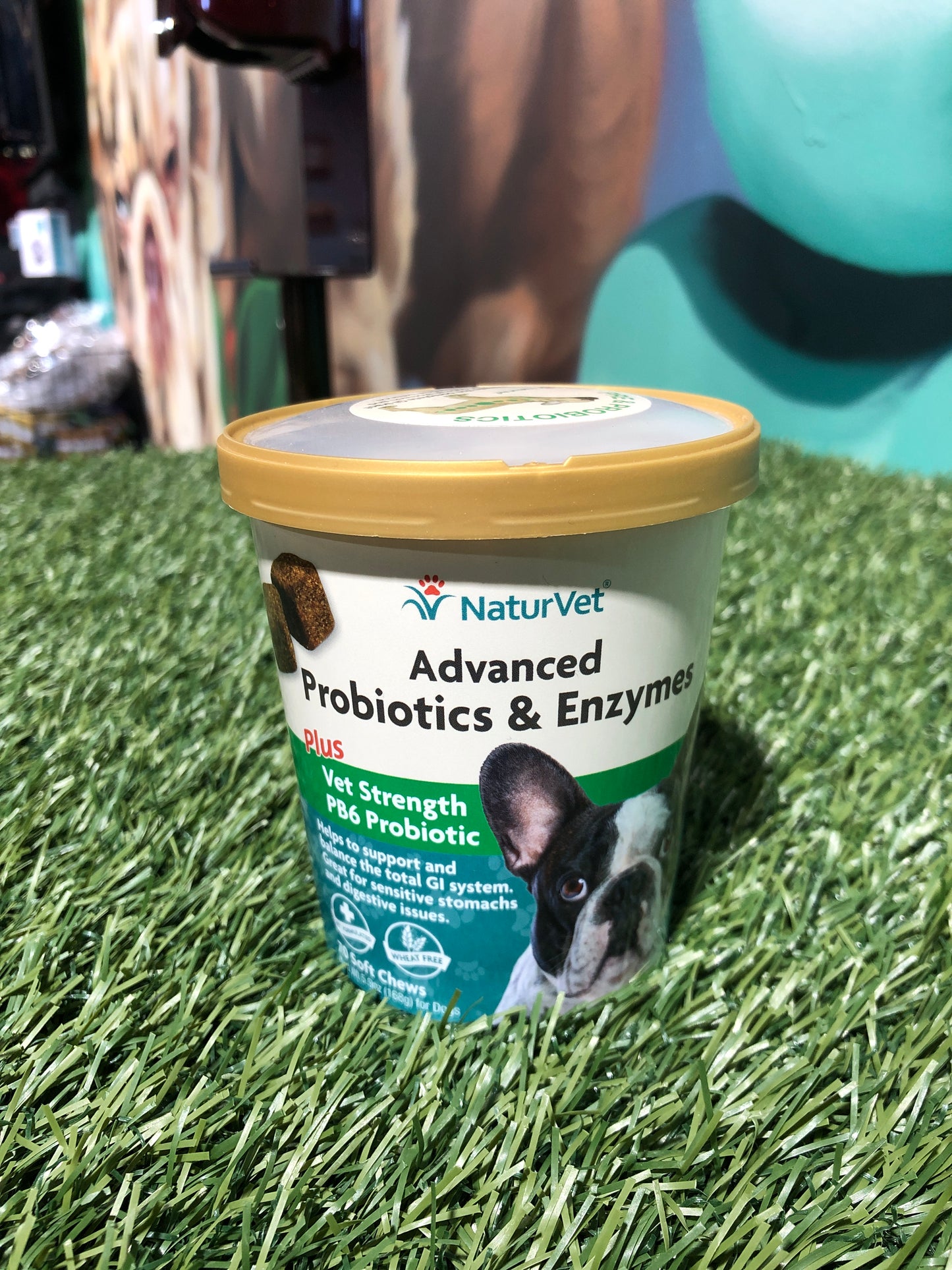 Naturvet Advanced Probiotics & Enzymes Chews 5.9oz