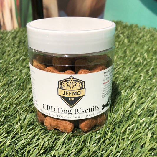 Jefmo CBD Dog Biscuits 10ct