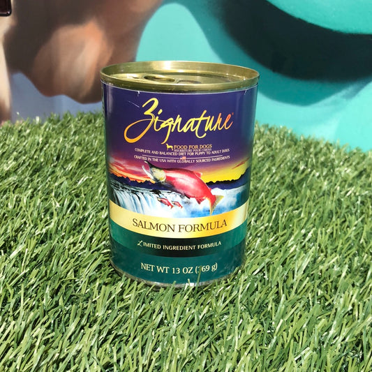 Zignature Salmon Can Food 13oz