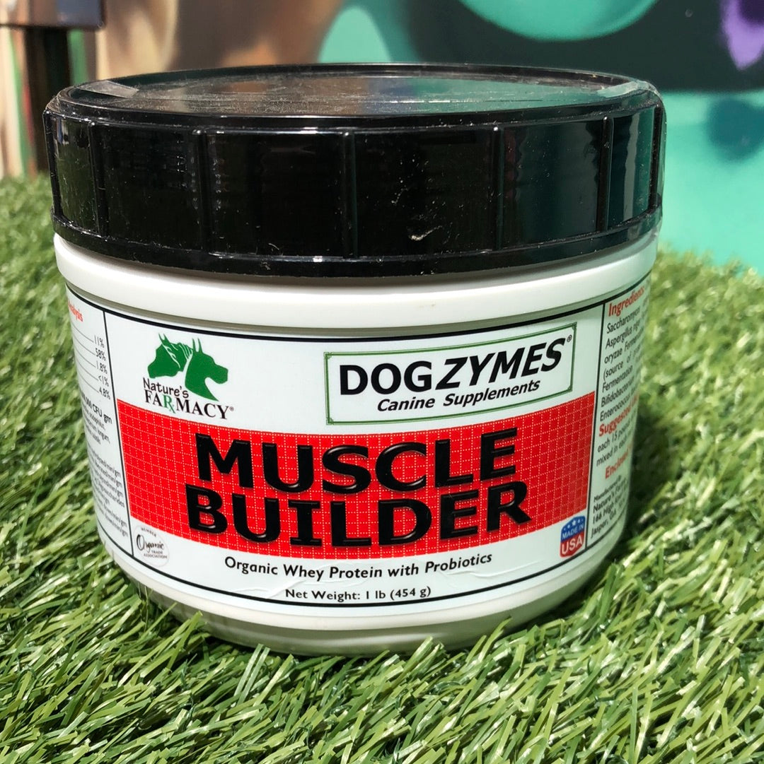 Dog Zymes Muscle Builder Supplement 1lb