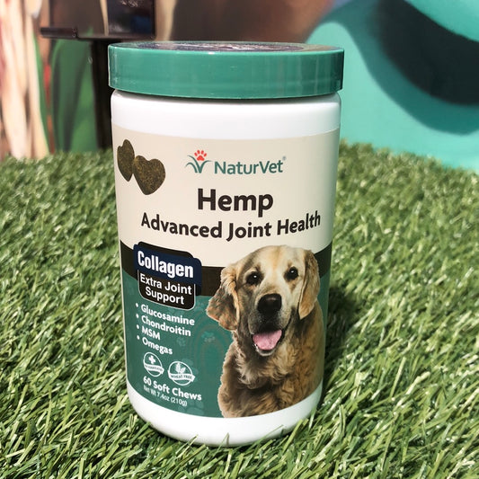 Naturvet Hemp Advanced Joint Health Chews 60ct