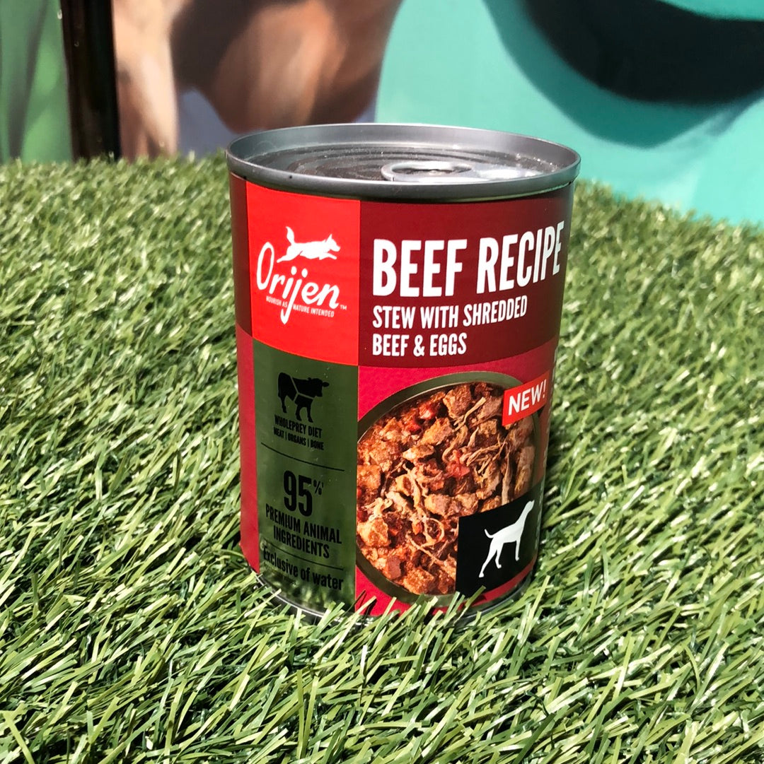 Orijen Dog Beef Recipe Can 12.8oz