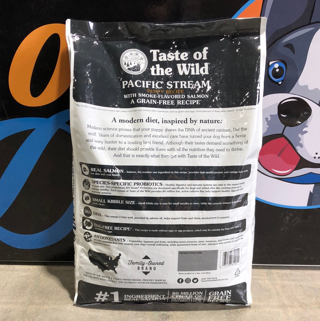 Taste Of The Wild Pacific Stream Puppy Food 28lb