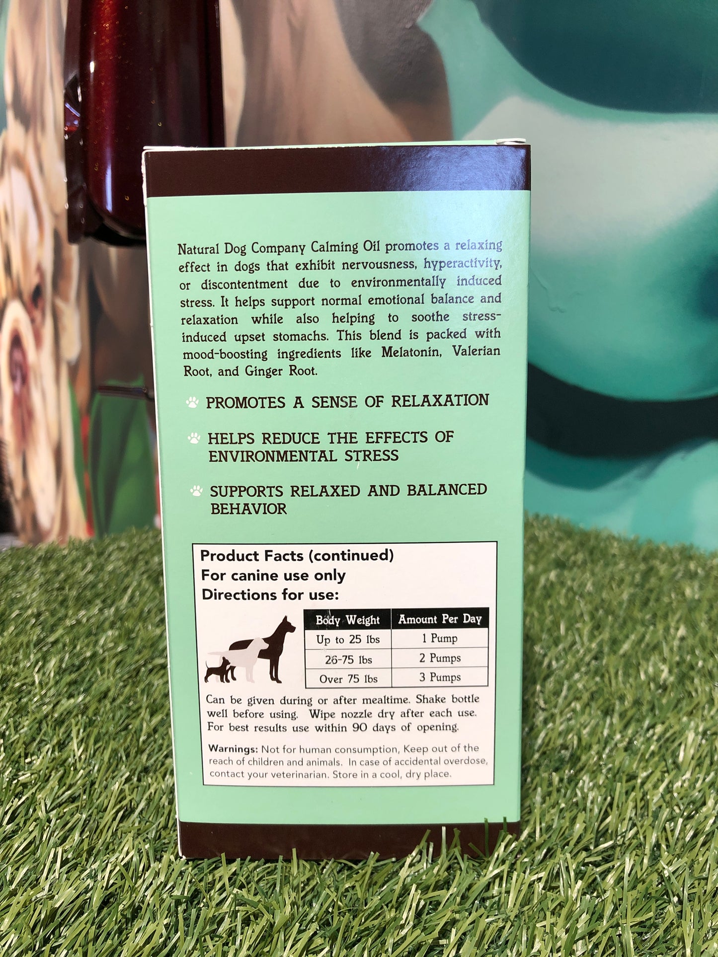 Natural Dog Calming Oil