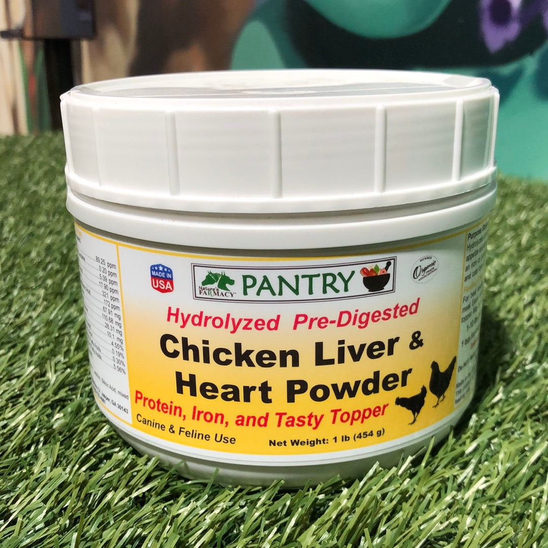 Dog Zymes Chicken Liver Heart Powder 1lb