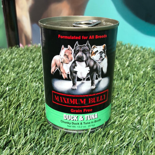 Maximum Bully Duck & Tuna Can 13oz