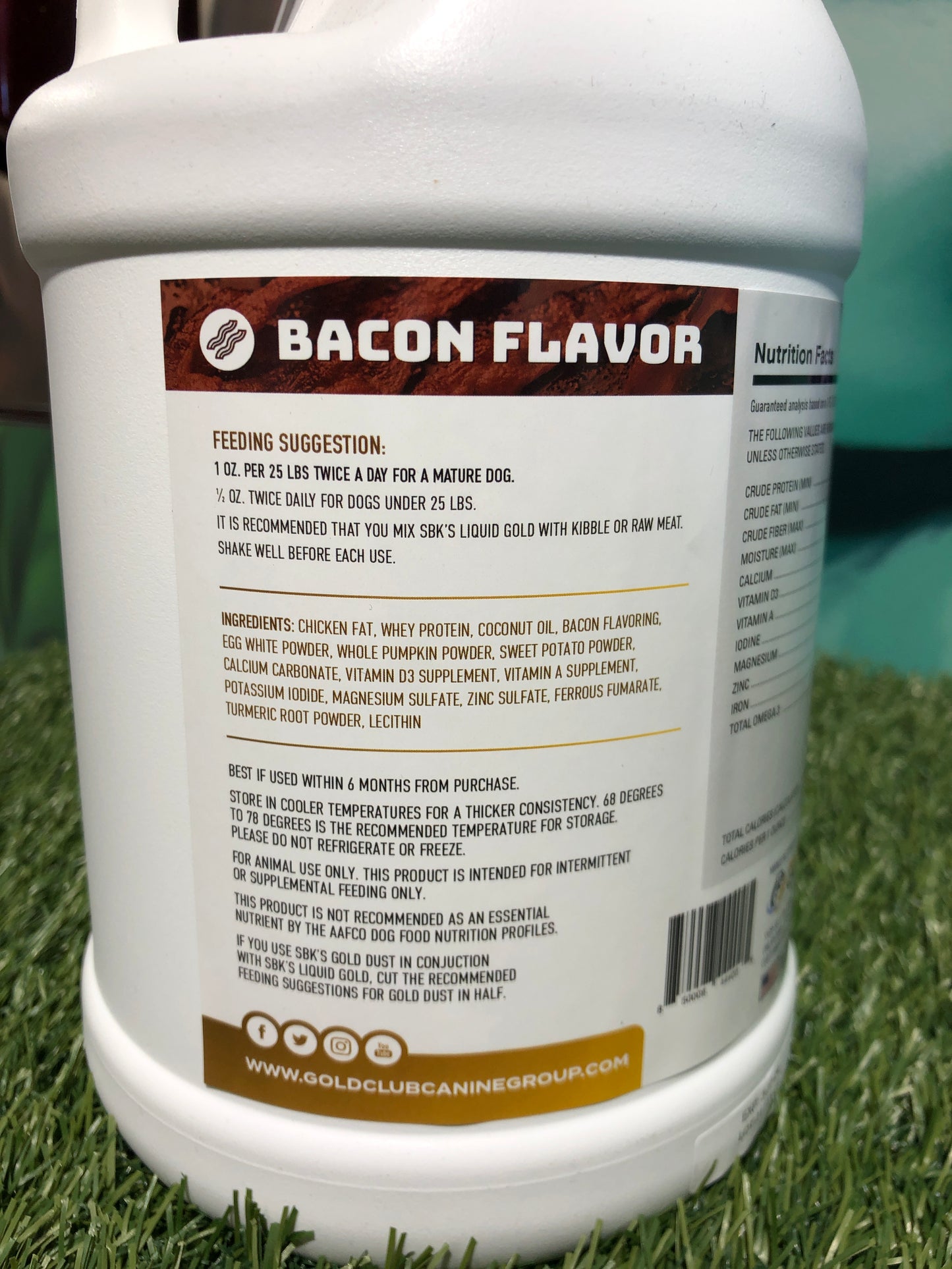 Liquid Gold Bacon 1 Gal