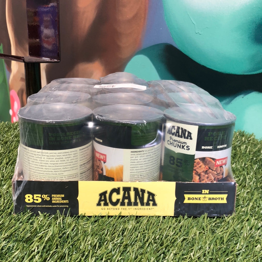 Acana Pork Recipe Can Food Case