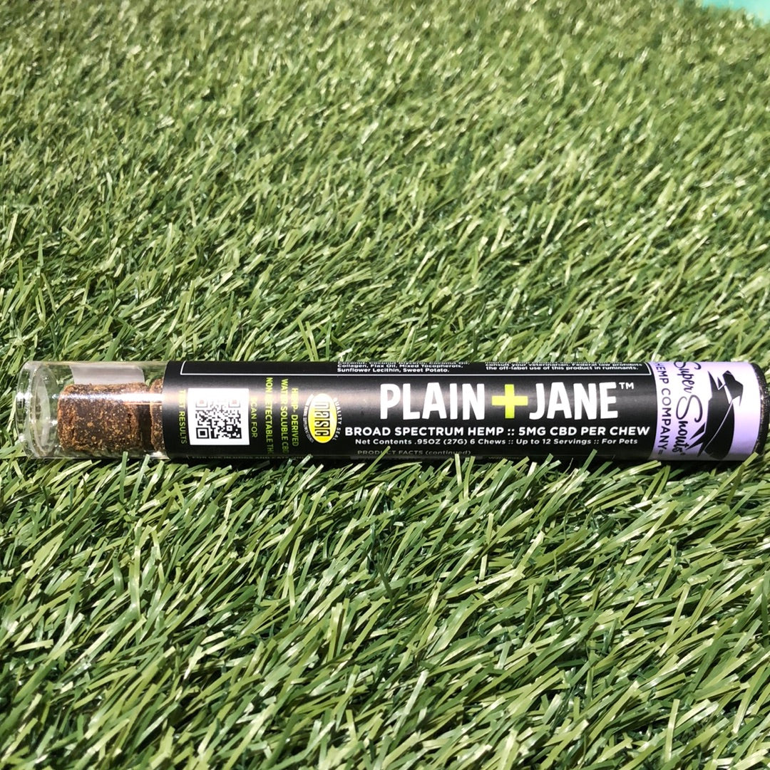 Super Snout Hemp Plain Jane Chews Tube