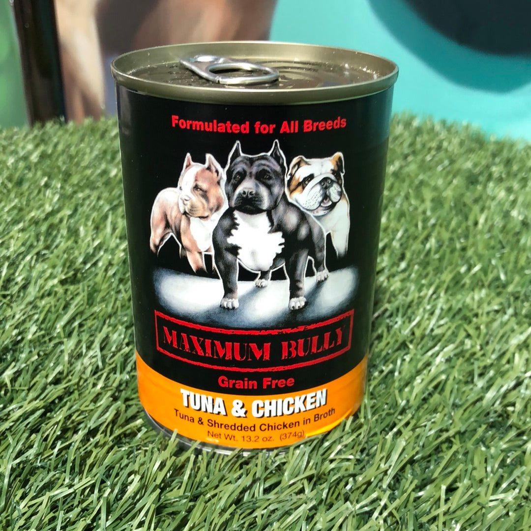 Maximum Bully Chicken & Tuna Can 13oz