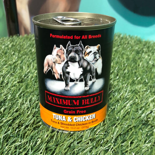 Maximum Bully Chicken & Tuna Can 13oz