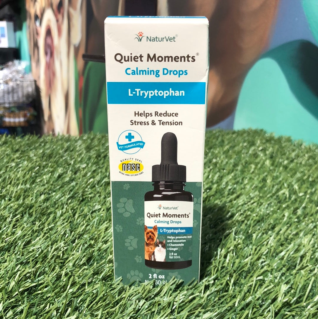 Naturvet Quite Moments Calming Drops 2fl Oz