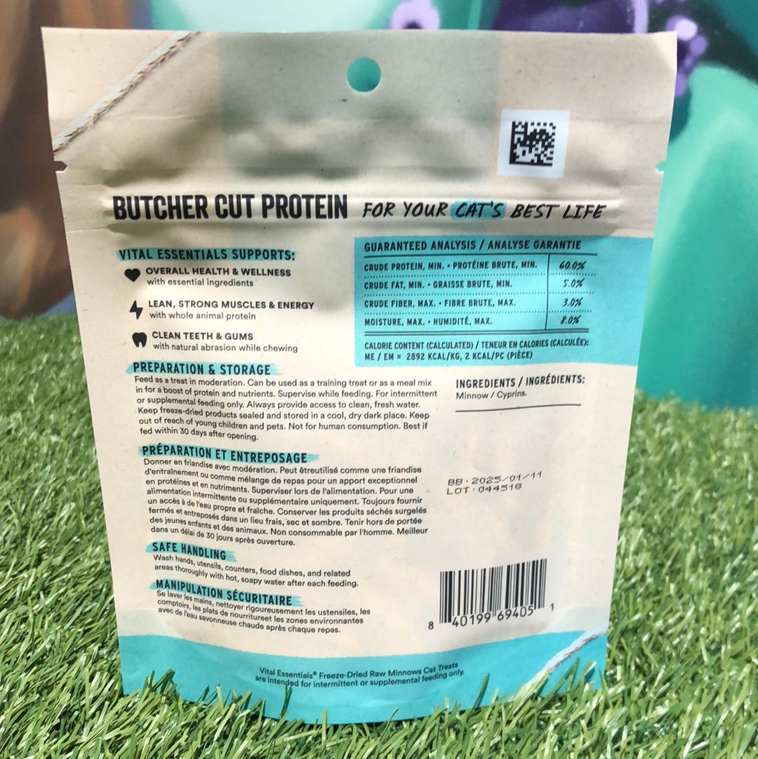 VE Freeze Dried Cat Minnows Bites 1.1oz