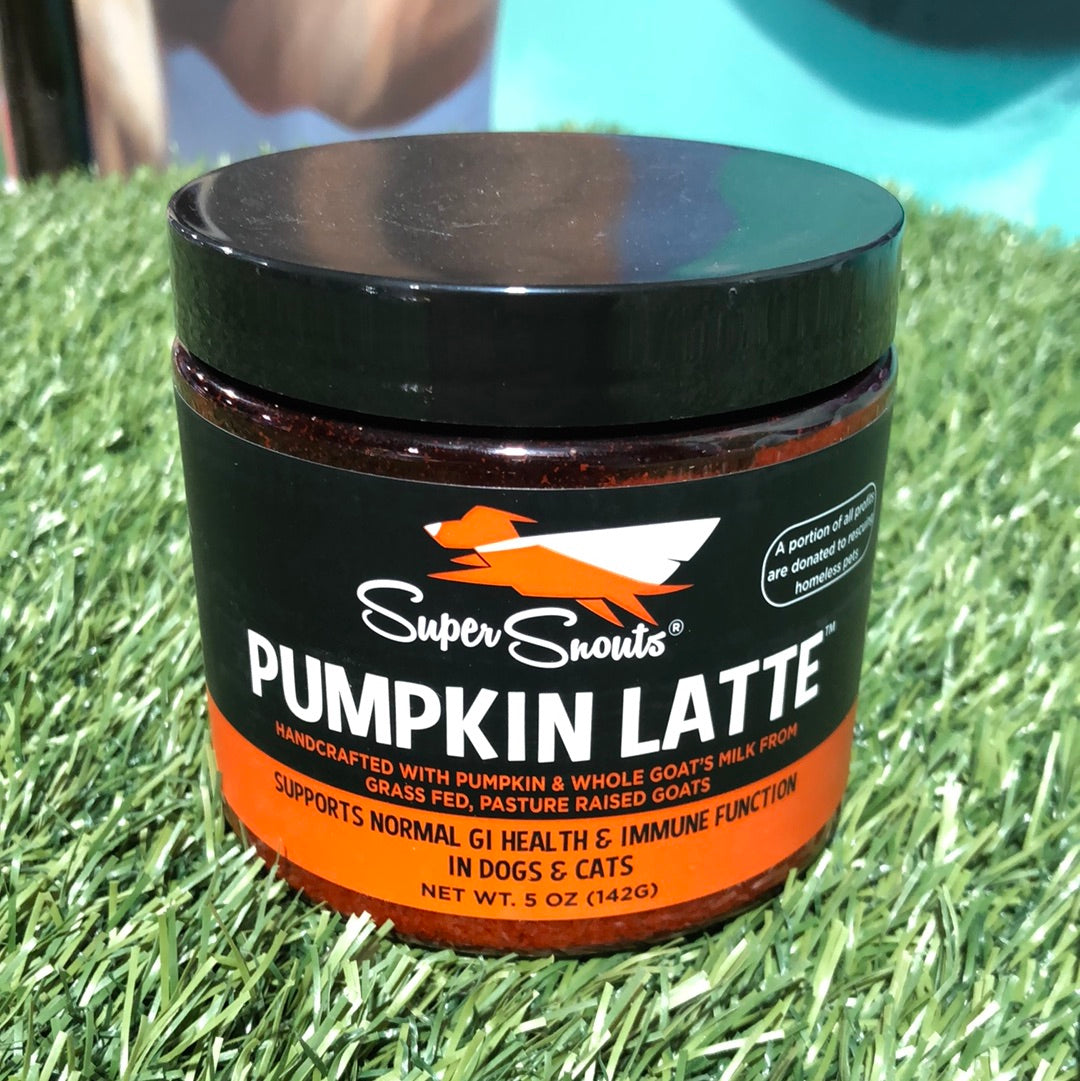 Super Snout Pumpkin Goat Milk Latte 5oz