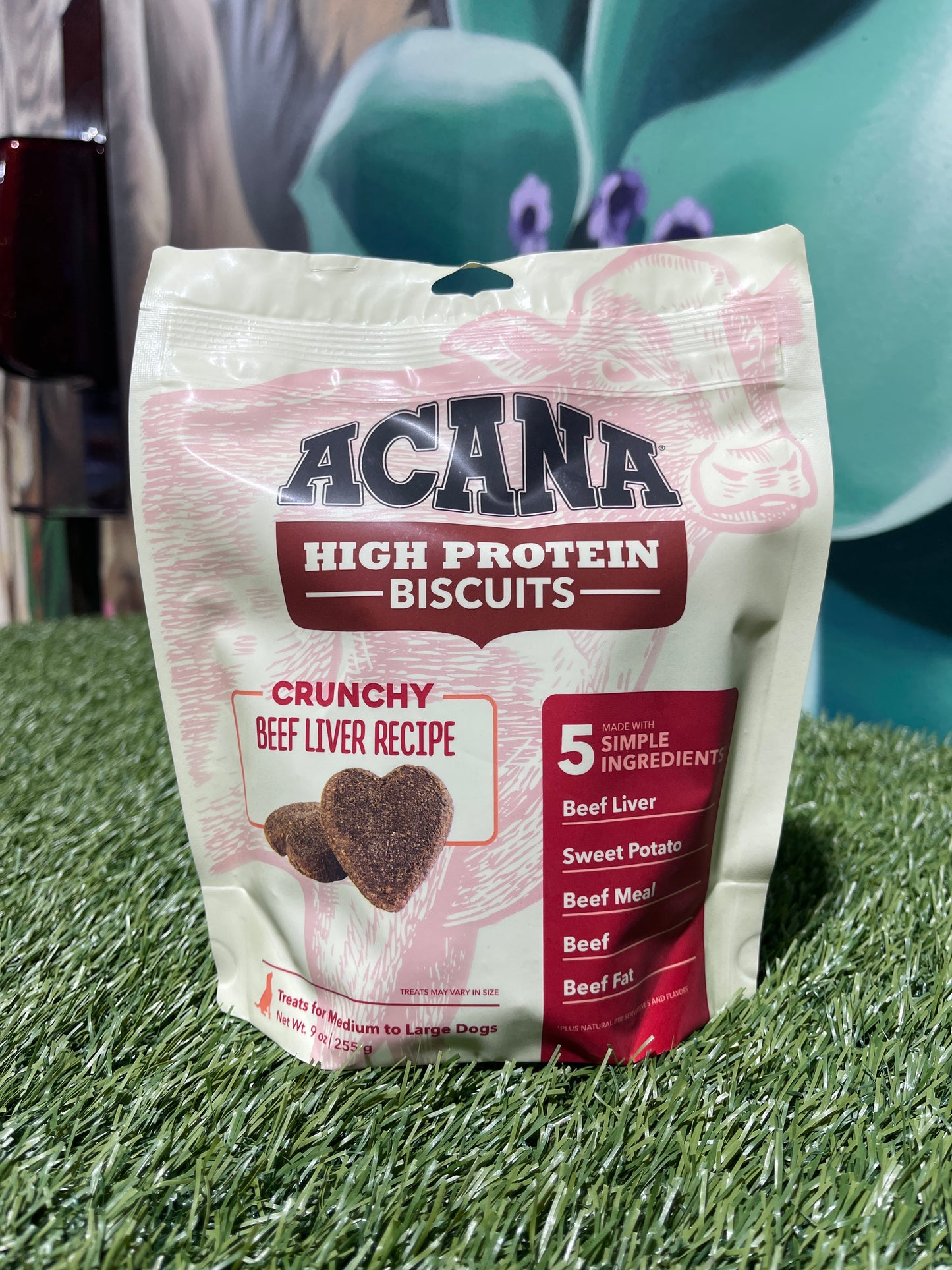 Acana Beef Liver Dog Biscuits 9oz