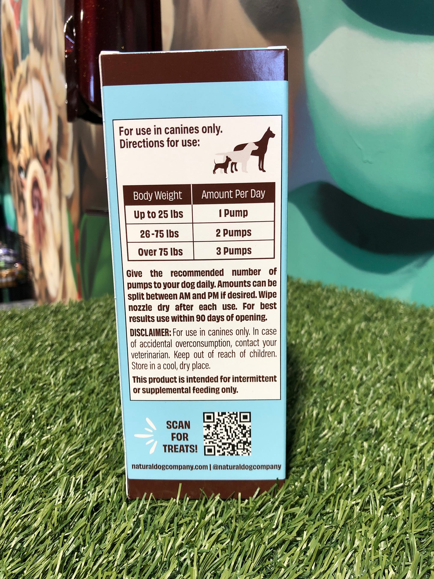 Natural Dog Multivitamin Oil