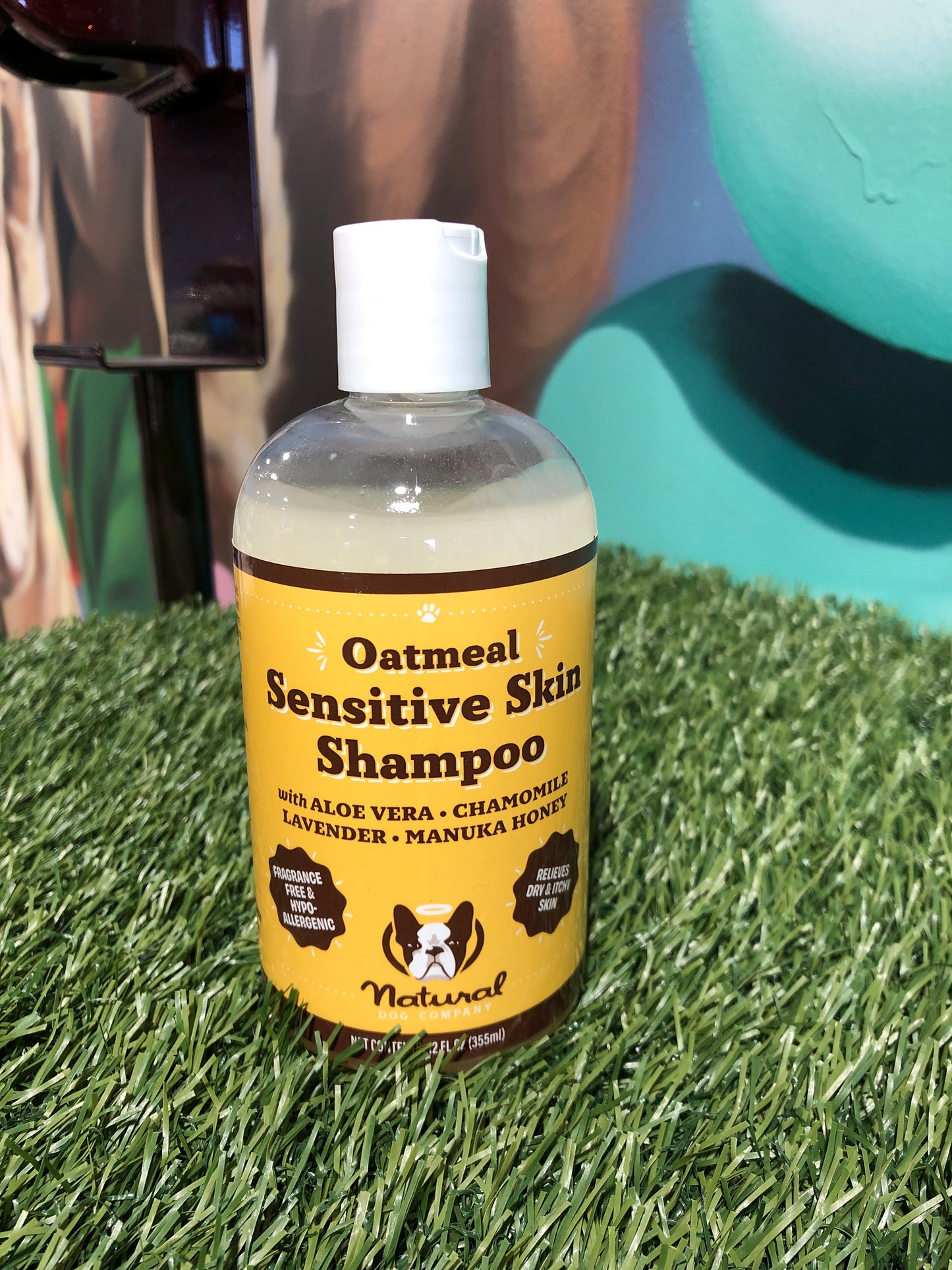 Natural Dog Sensitive Skin Oatmeal Shampoo 12oz