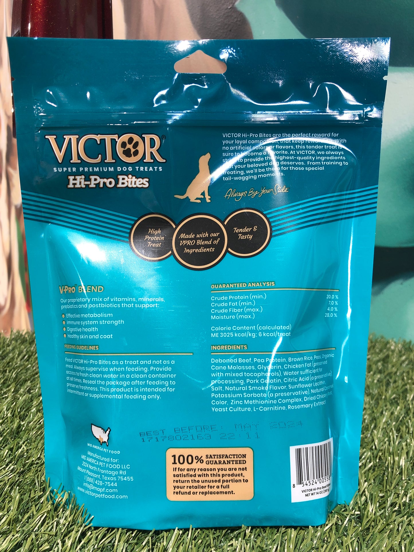 Victor Hi Pro Bites Training Treats Tender Beef