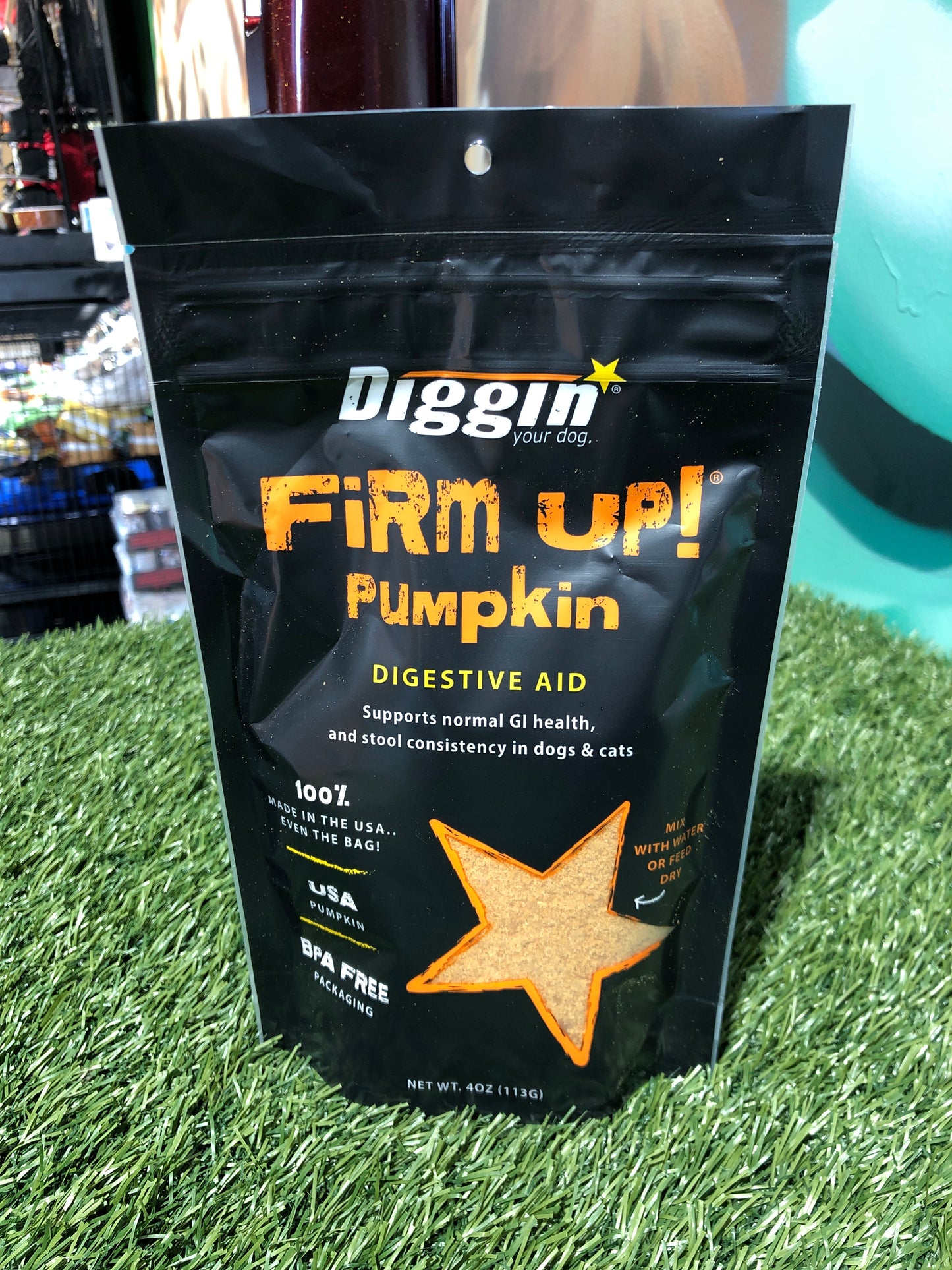 Diggin Firm Up Pumpkin Apple 4oz Digestive Aid