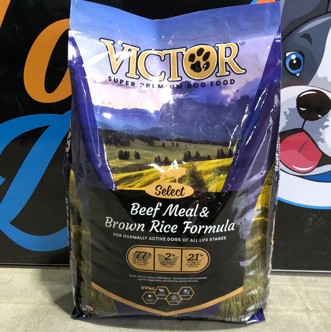 Victor Beef & Rice 40lb