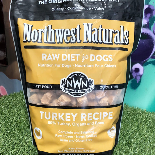 Northwest Naturals Turkey Raw Nuggets 6lb Bag (STORE PICK UP ONLY)