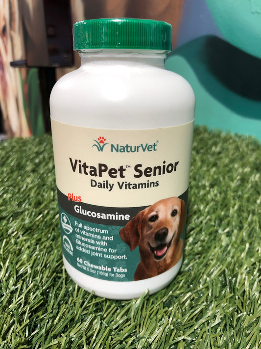 NaturVet Vitapet Senior Daily Vitamins 5.5oz